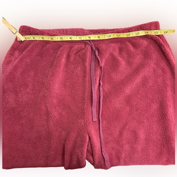 Stan Herman Plush Women’s Set. Pants and Long Sleeve Full Zip Hoodie, Size Large - Picture 4 of 5